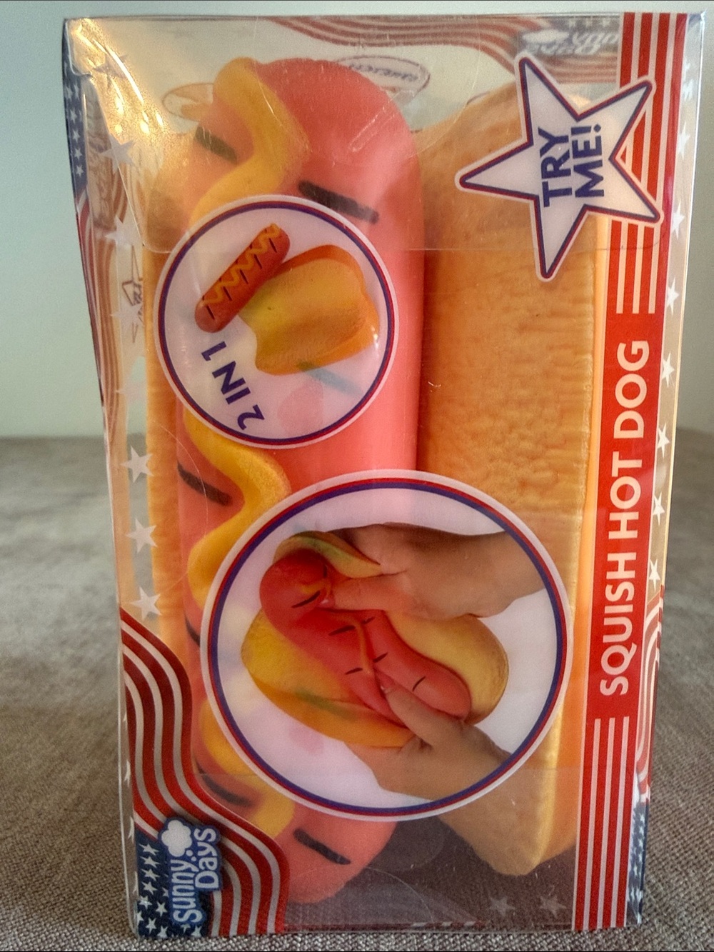 Sunny Days Squish Hot Dog | New Summer Toy